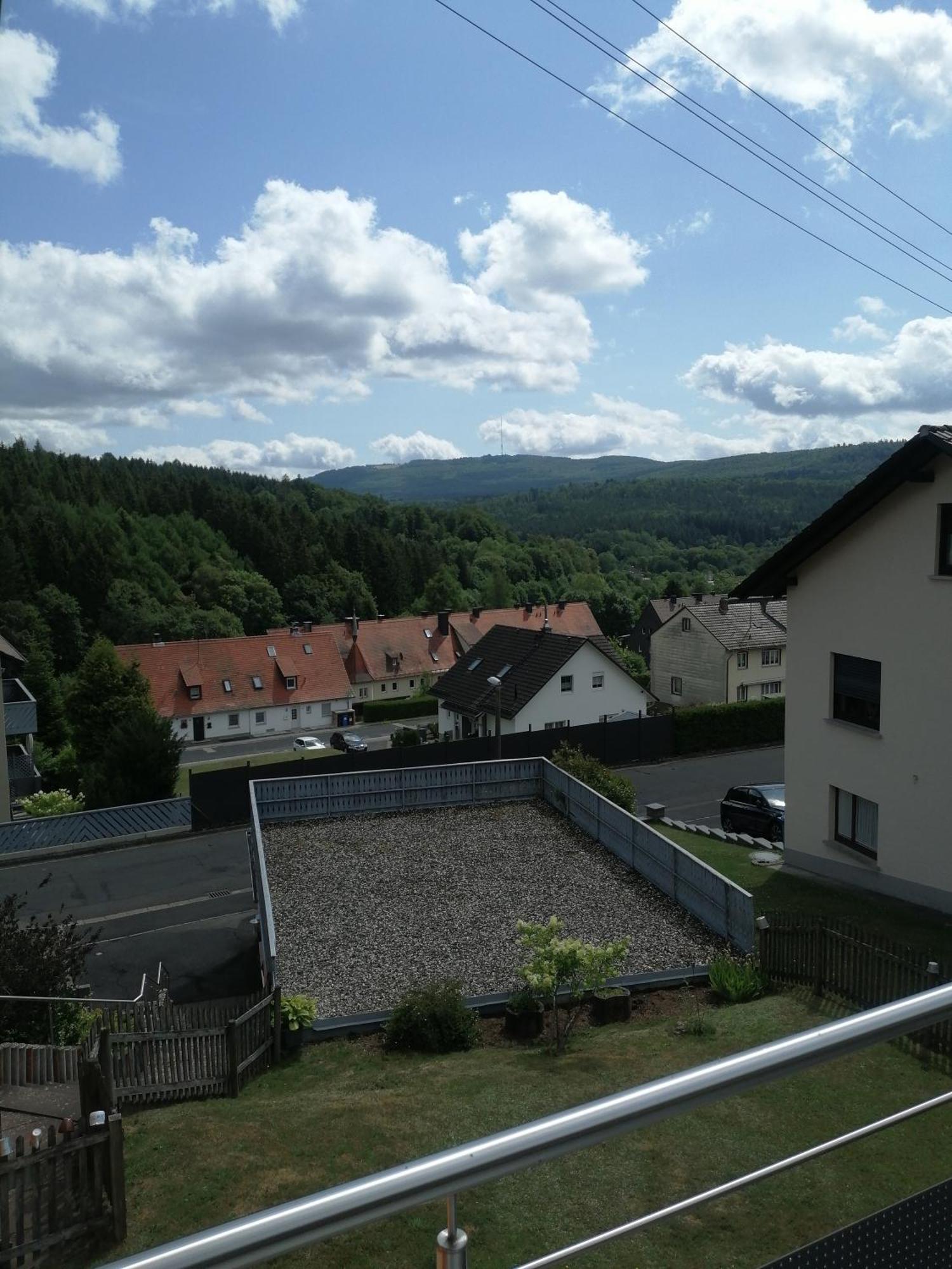 Ruhige Ferienwohnung Am Waldrand. Wildflecken Exterior foto